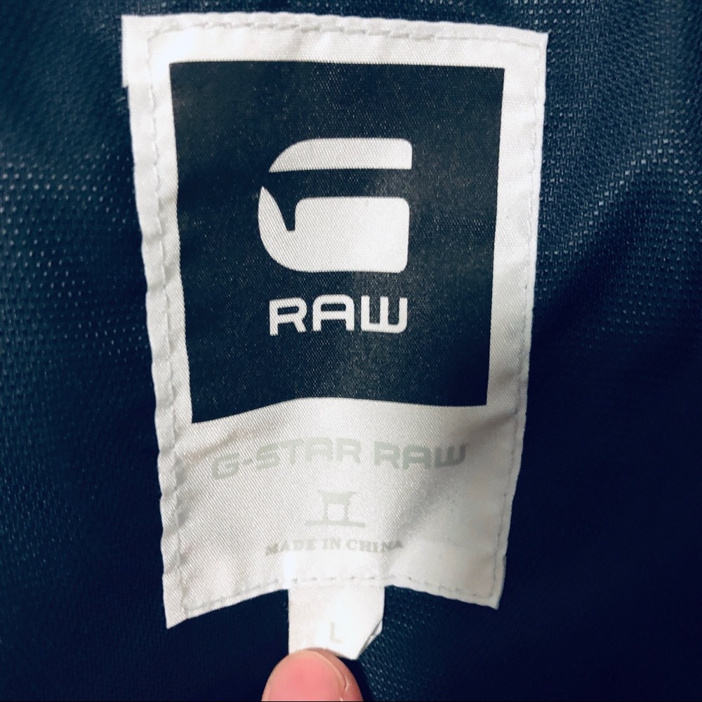 GSTAR RAW PUFFER JACKET WITH HOOD SIZE L - Picture 6 of 7